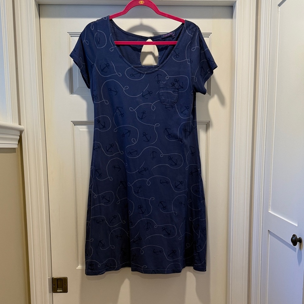 Fresh Produce size small Blue Short Sleeve Dress